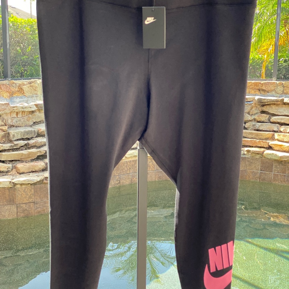 NIKE WOMENS AIR TRAINING PANTS 3X BLACK DB6052-011